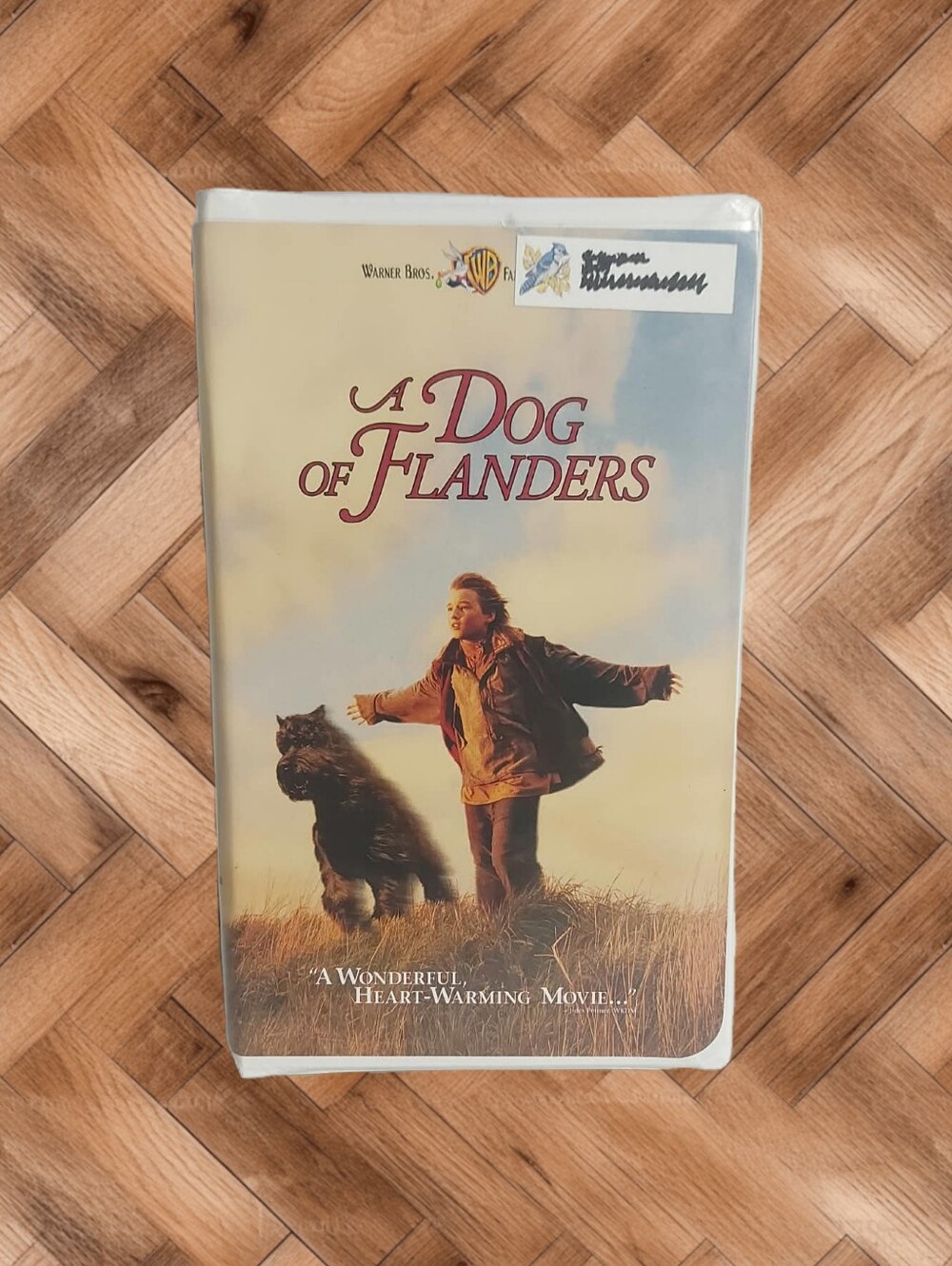 ​Vintage A Dog of Flanders VHS Clamshell Case Warner Bros Family Entertainment